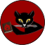 cat with a book